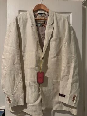 Tommy Bahama Warm Sand Blazer with Paisley Lining